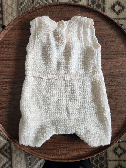 Baby Gap Ice Cream Crochet Rompers 0-3m, Kids 3 Month (0-3M)