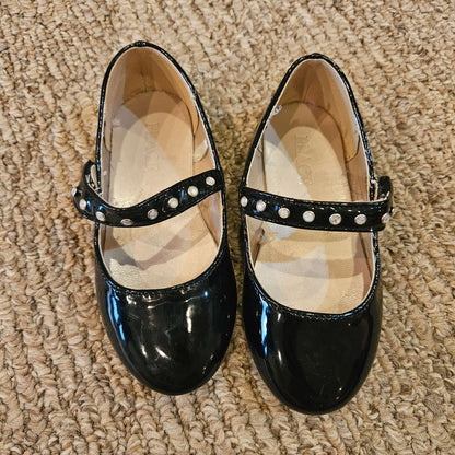 Girls black dresses shoes size 8, Shoes 8 (Toddler:2-4yr)
