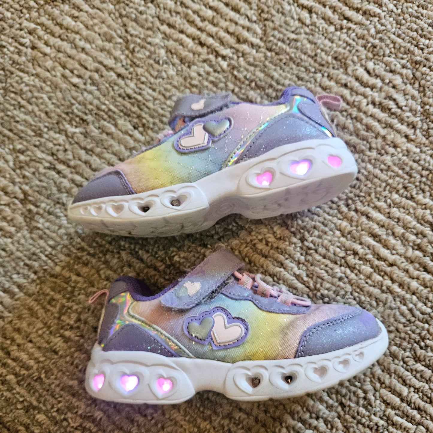 Rainbow sneakers size 10, Shoes 10 (Toddler:2-4yr)