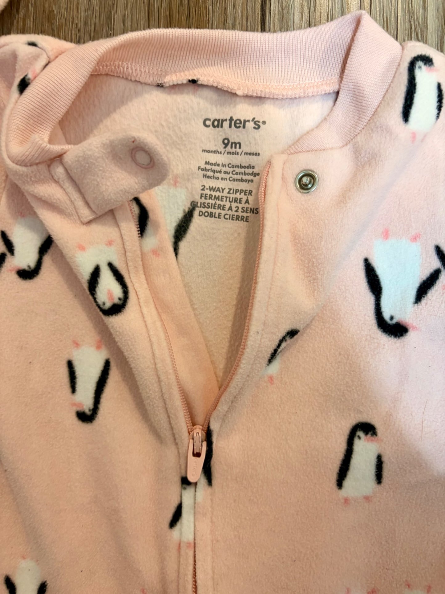 Fleece Sleeper, Kids 9 Month (6-9M)