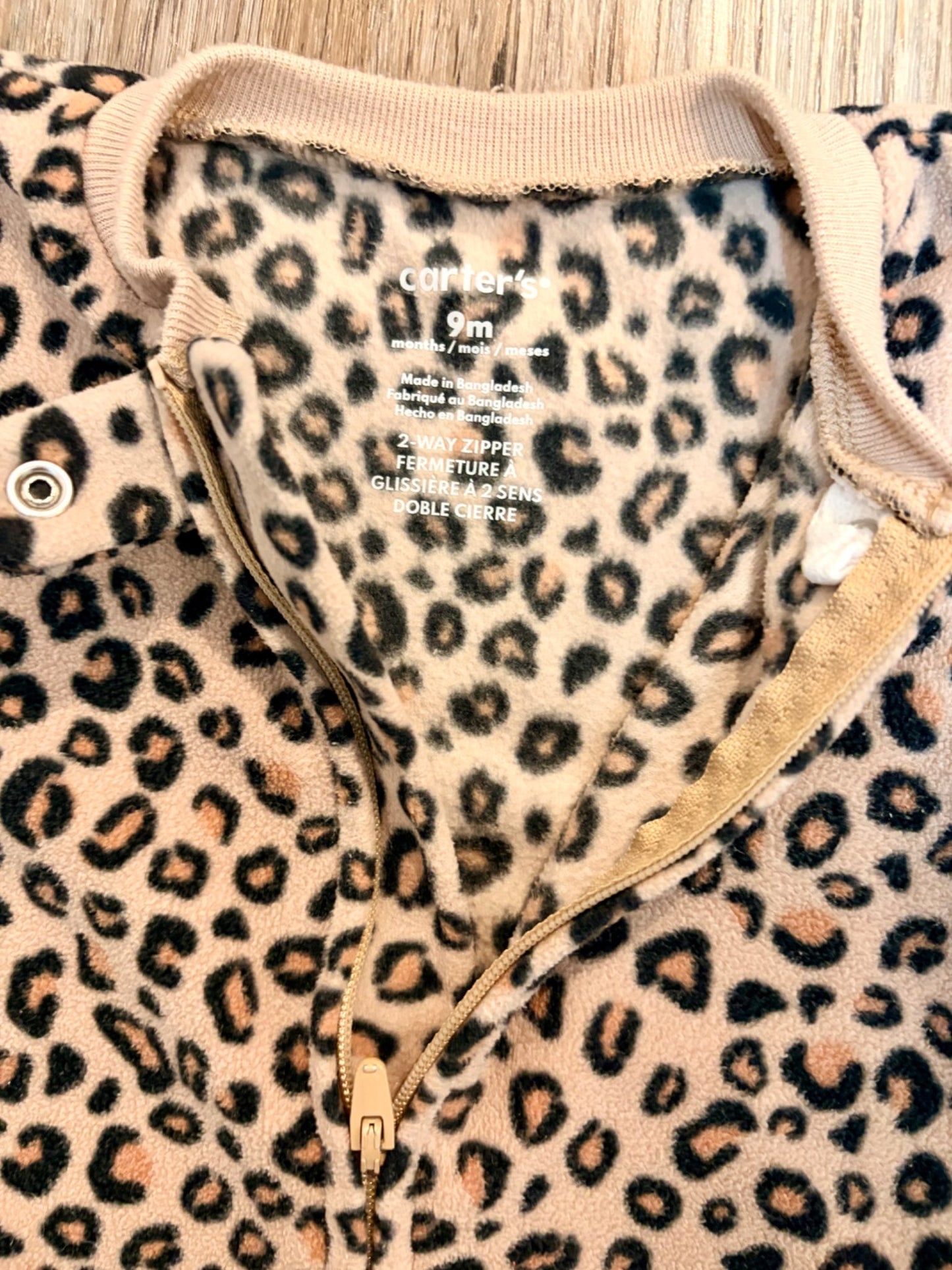 Fleece Sleeper, Kids 9 Month (6-9M)