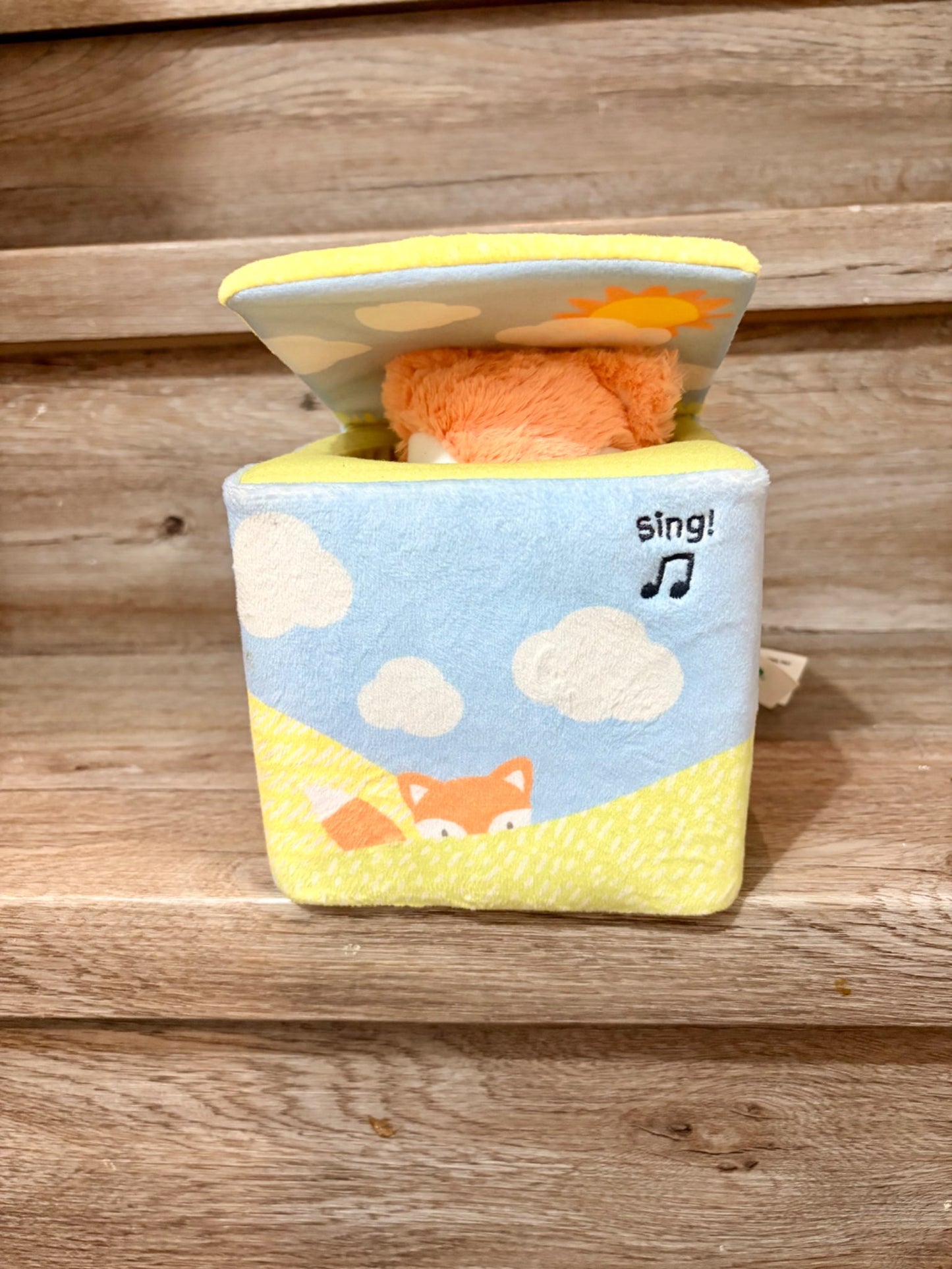 Fox in a Box Musical Toy