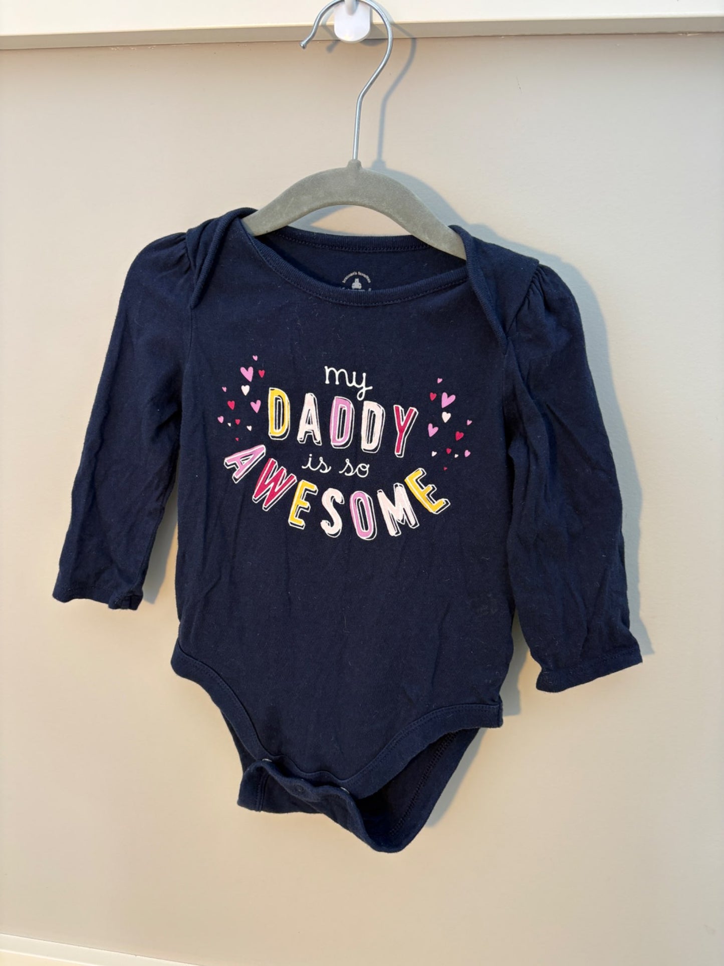 Baby gap my daddy is so awesome onesie 18-24 months , Kids 24 Month (18-24M)