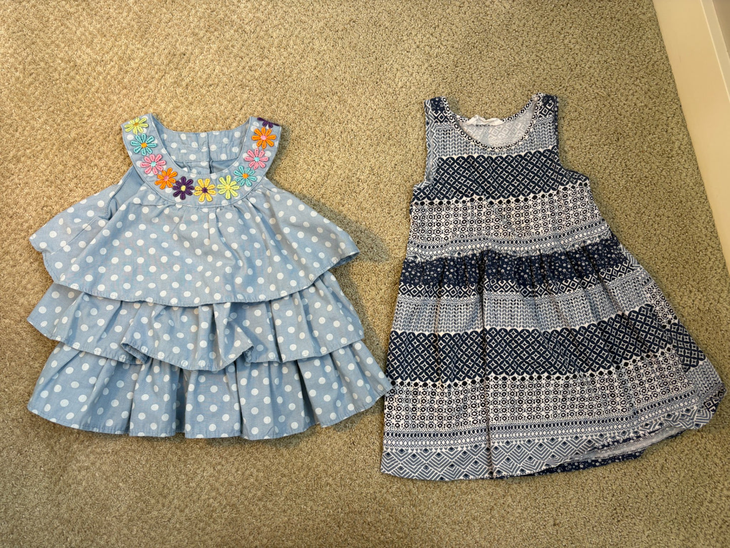 3T H&M and kids headquarters summer flowy dress bundle, Kids 3T