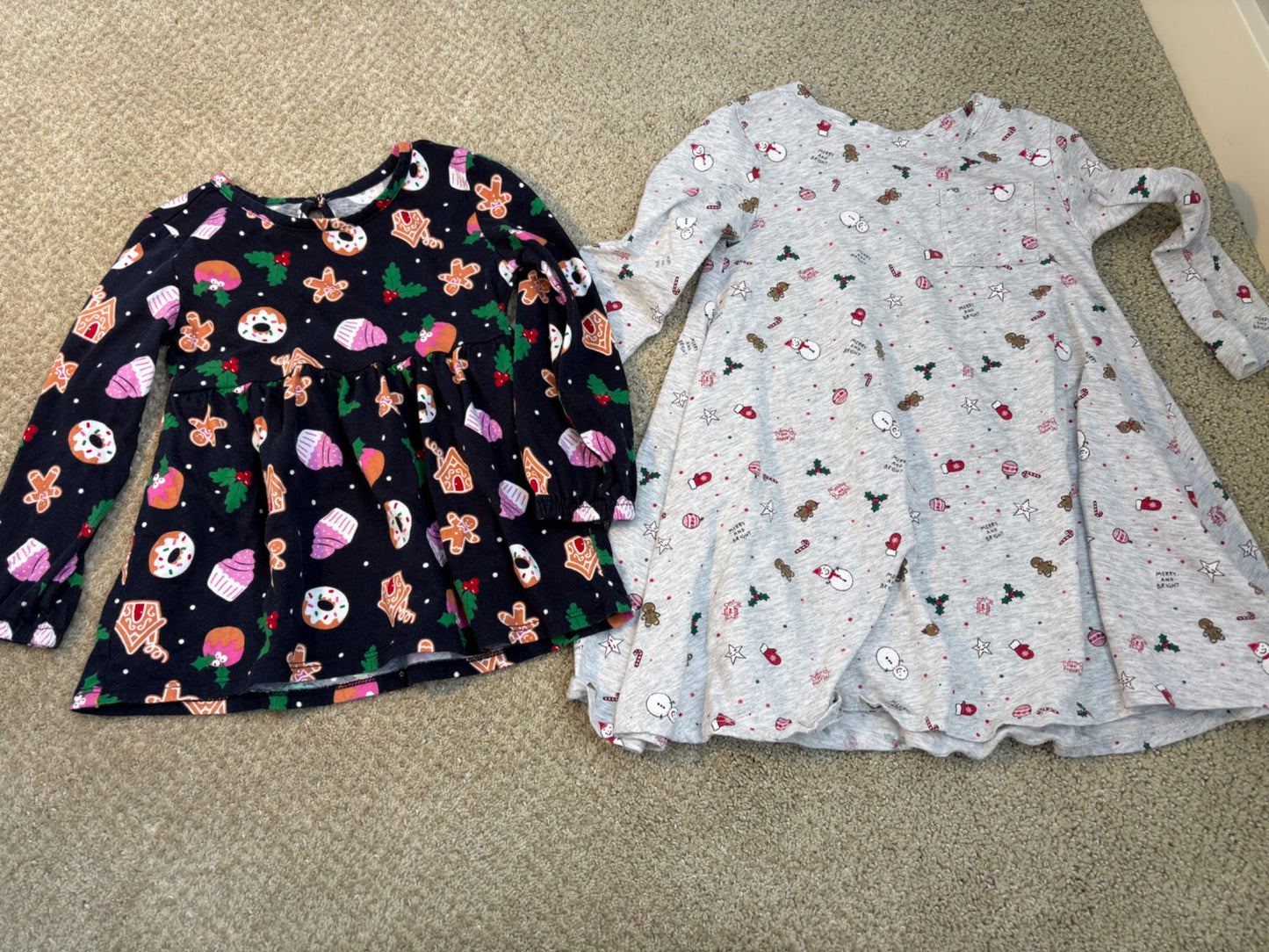 4T casual Christmas dresses bundle , Kids 4/4T