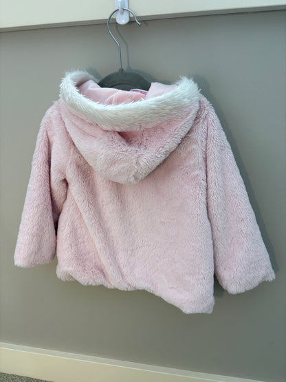 Little lass unicorn fluffy cozy sweater jacket 24 months , Kids 24 Month (18-24M)