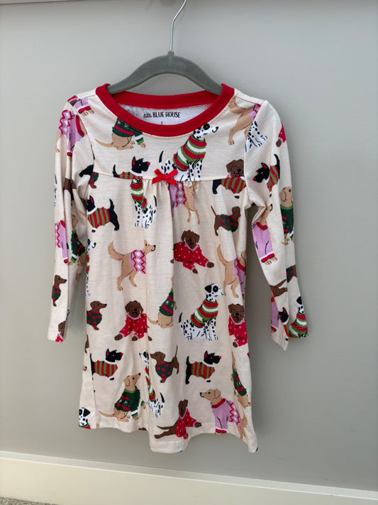 Little blue house puppy night gown 3T , Kids 3T