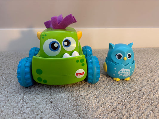 Push and go toy bundle