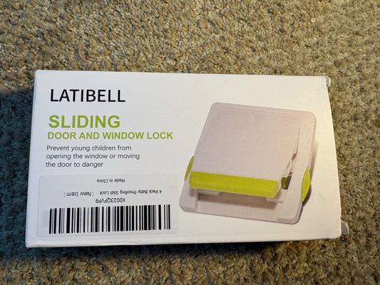 Sliding door and window baby proof lock