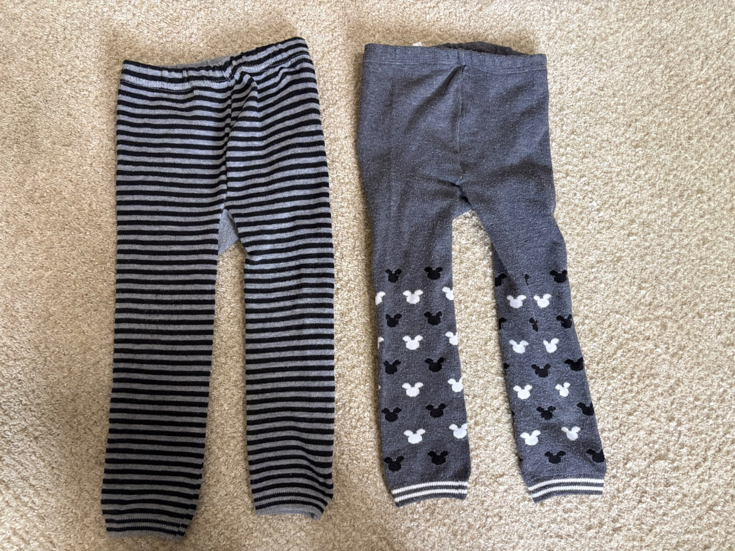 Thick tights with cute bums fits 2T/3T