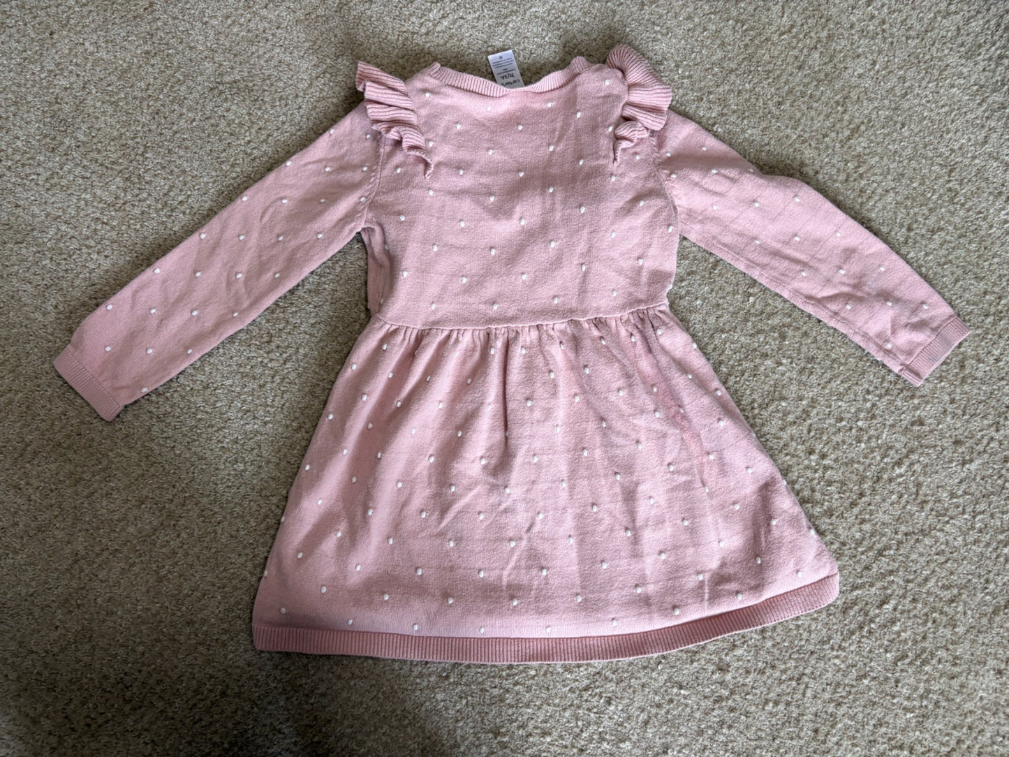 Long sleeve thick sweater dress 3T, Kids 3T