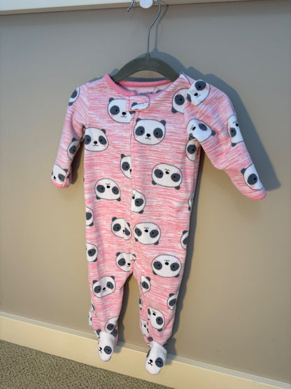 Fleece Pajamas 3-6 month  , Kids 6 Month (3-6M)