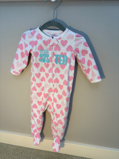 Fleece Pajamas 3-6 month  , Kids 6 Month (3-6M)