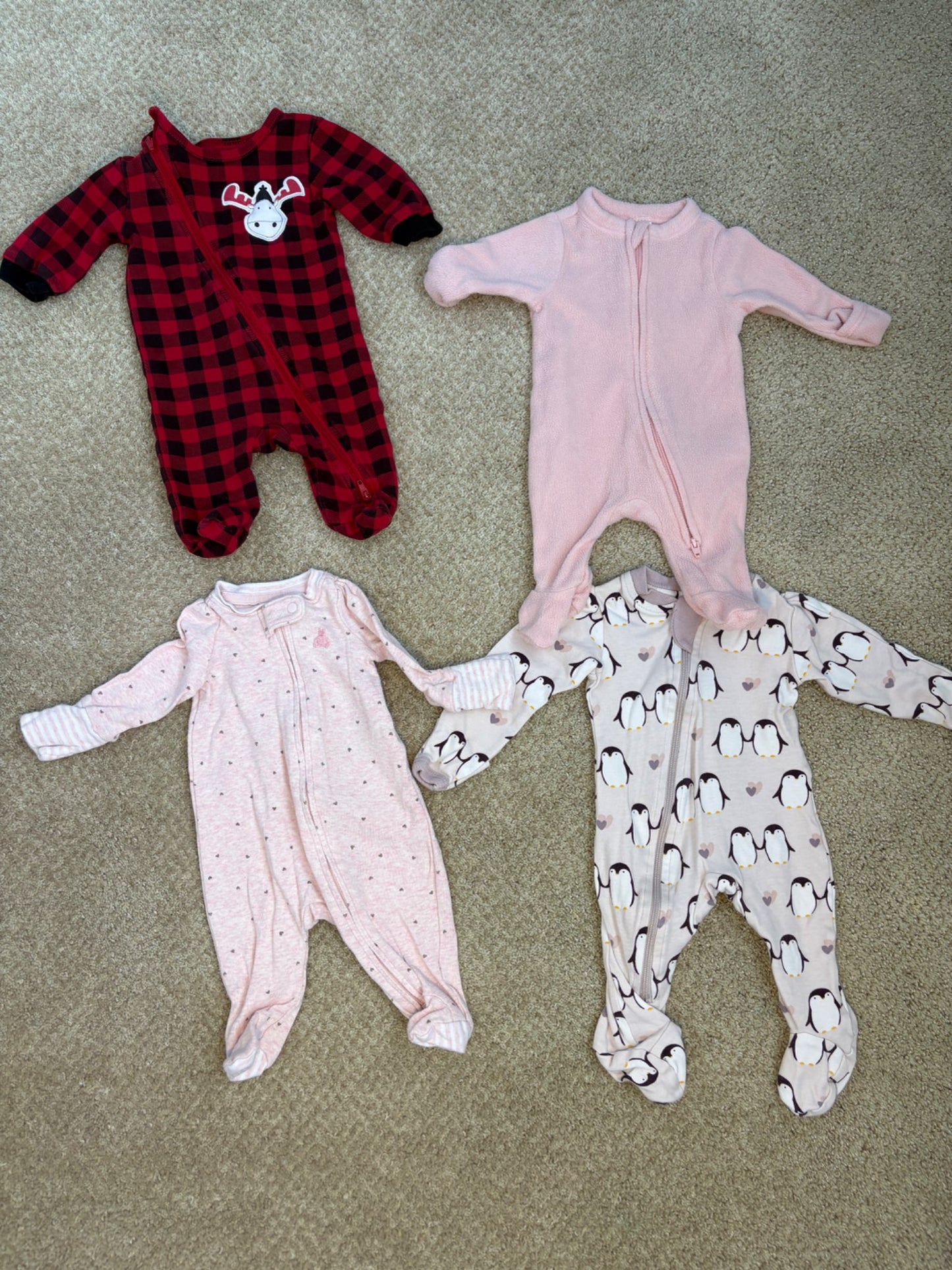 Newborn pajama bundle, Kids Newborn