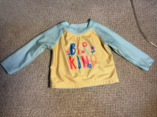 Be kind swim shirt 6-12 months , Kids 12 Month (9-12M)