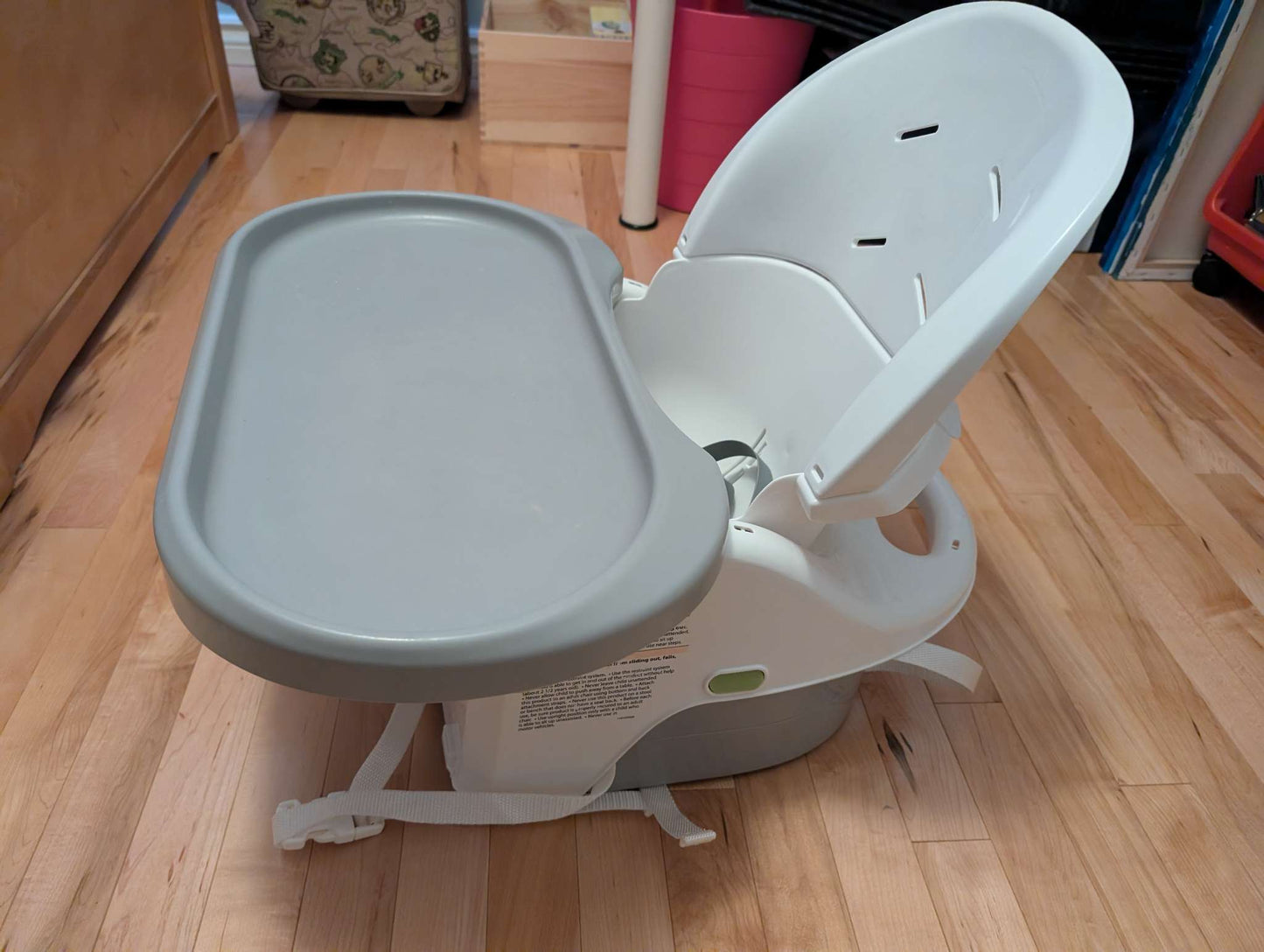 Fisher Price highchair with removable legs