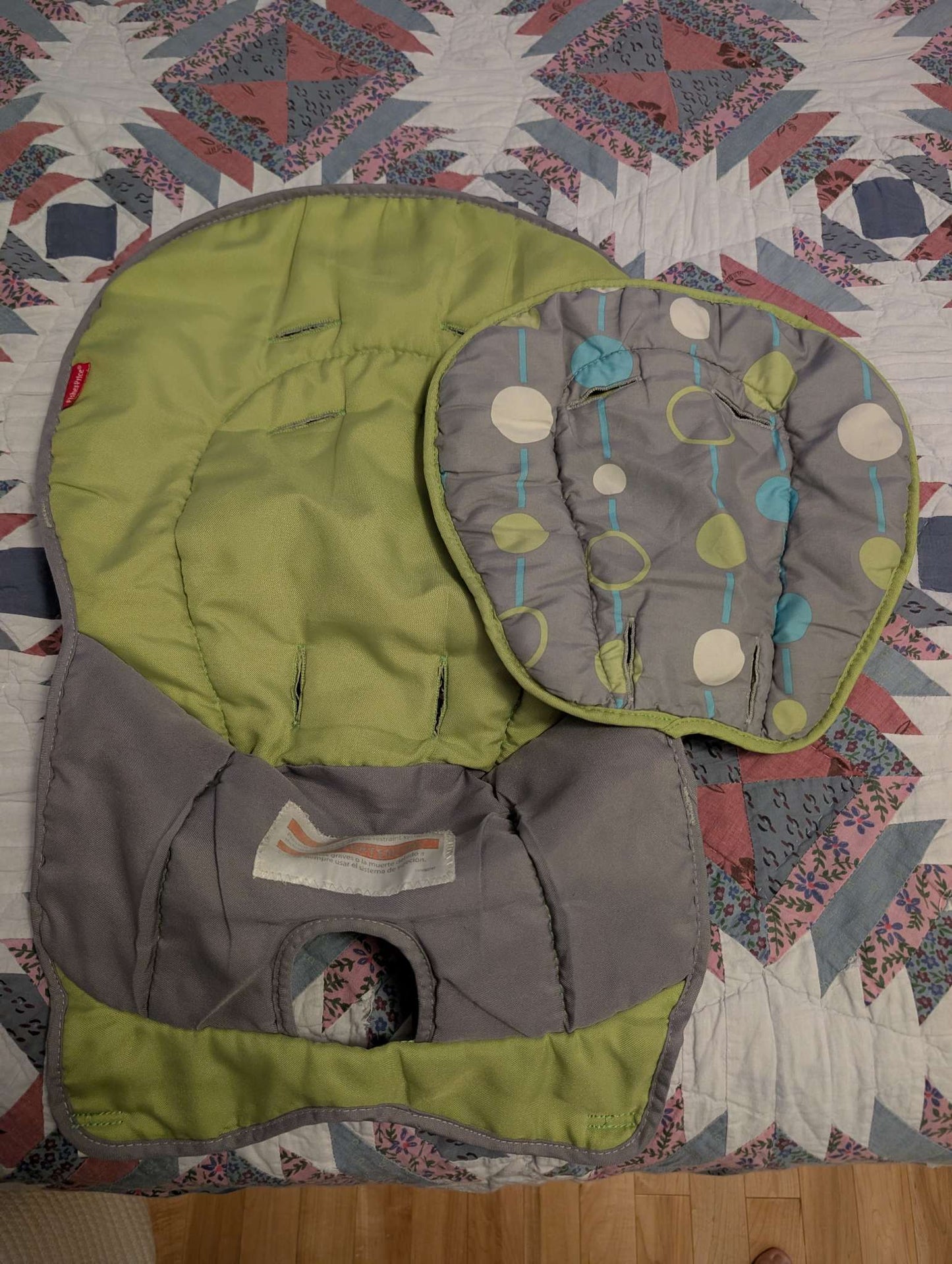 Fisher Price highchair with removable legs