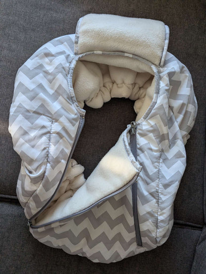 Jolly Jumper fleece car seat cover