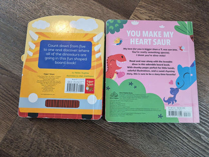 Dinosaur board book bundle