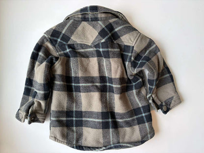 Boys Button Up Flannel Jacket 18m, Kids 18 Month (12-18M)