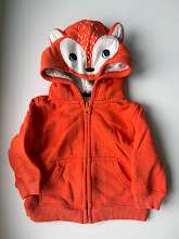 Baby Zip-up Fox Hoodie 12-18m, Kids 18 Month (12-18M)