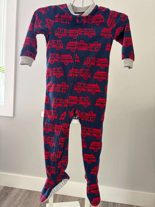 Boys Fleece Pajama Onesie 3t, Kids 3T