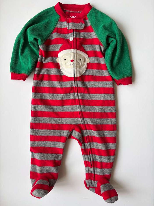 Infant Fleece Santa Claus Sleeper 3-6m, Kids 6 Month (3-6M)
