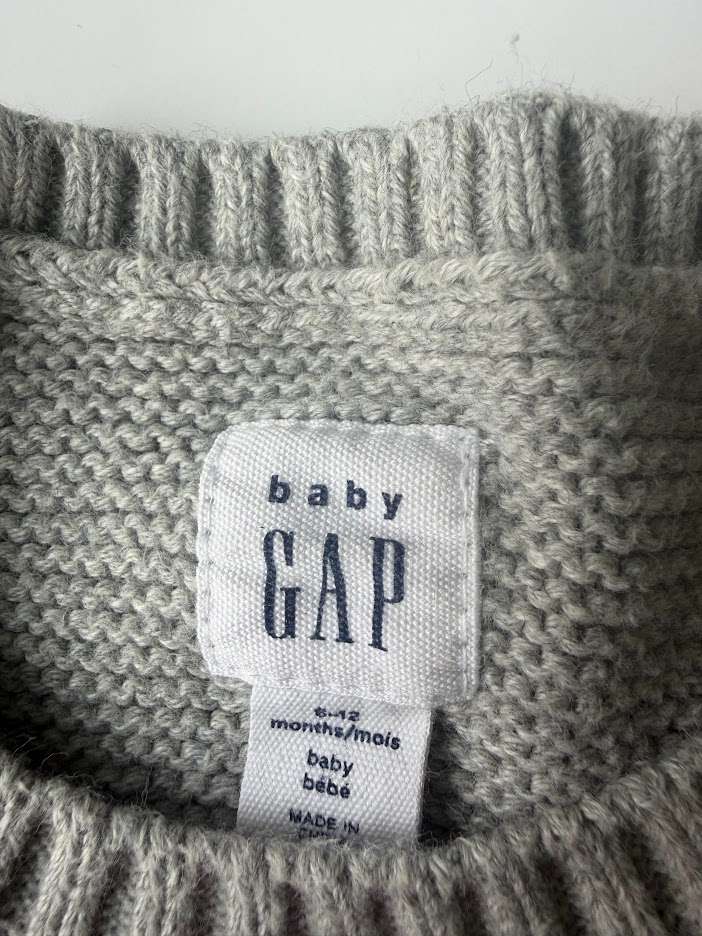 Baby Gap Striped Sweater Romper 6-12m, Kids 9 Month (6-9M)