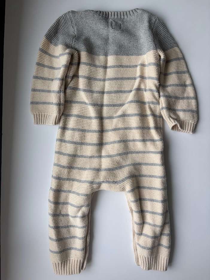 Baby Gap Striped Sweater Romper 6-12m, Kids 9 Month (6-9M)
