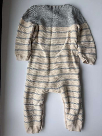 Baby Gap Striped Sweater Romper 6-12m, Kids 9 Month (6-9M)
