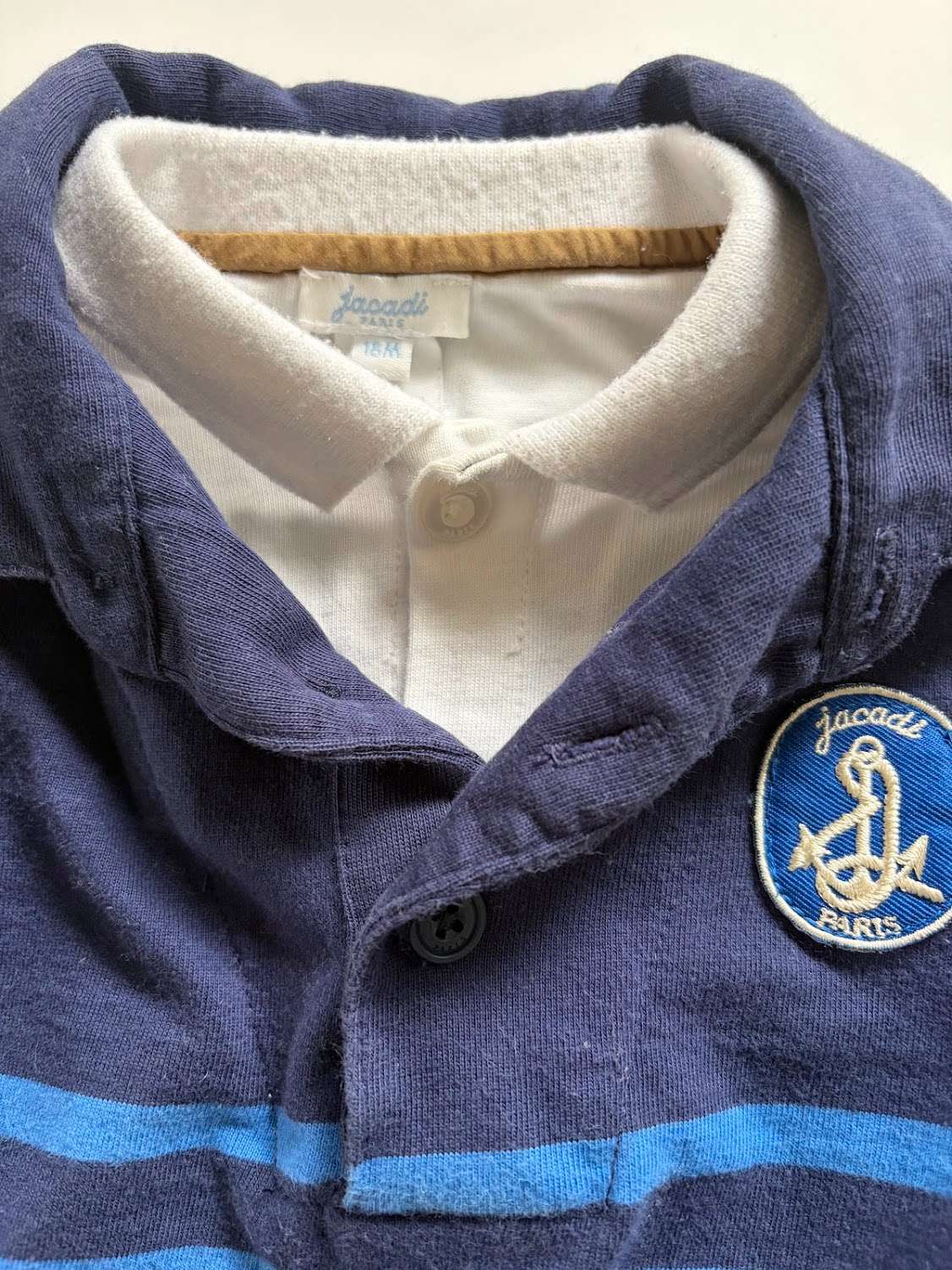 Jacadi Paris Boys Long Sleeve Shirt 18m, Kids 18 Month (12-18M)