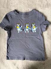 Bluey Tshirt 2T, Kids 2T