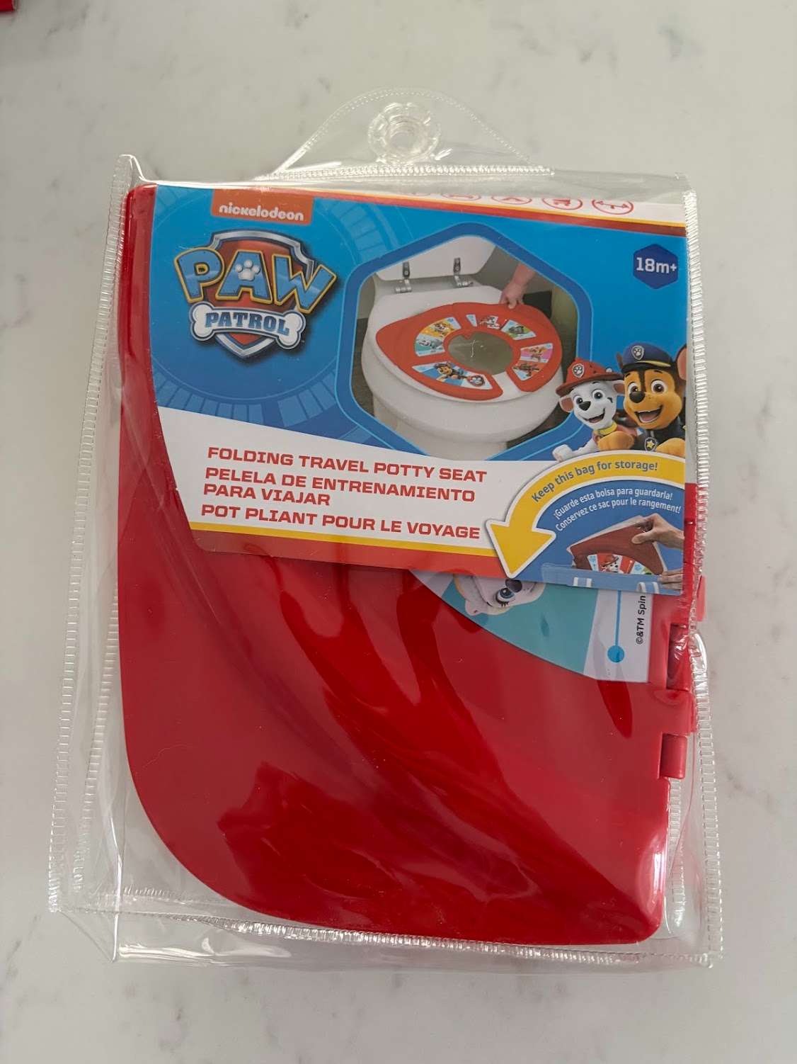 Paw Patrol Folding Travel Potty Seat