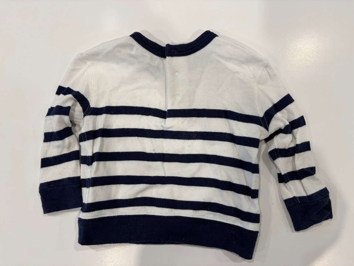 Polo Ralph Lauren Striped Sweatshirt 12m, Kids 12 Month (9-12M)