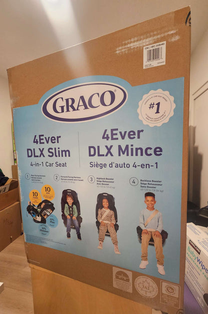 Brand New Premium Graco 4Ever DLX Slim 4-in-1 Car Seat