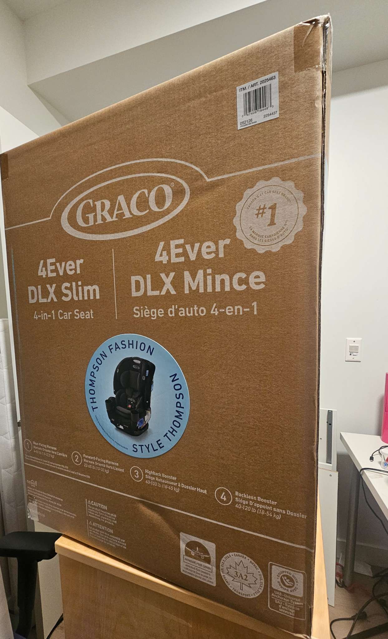Brand New Premium Graco 4Ever DLX Slim 4-in-1 Car Seat