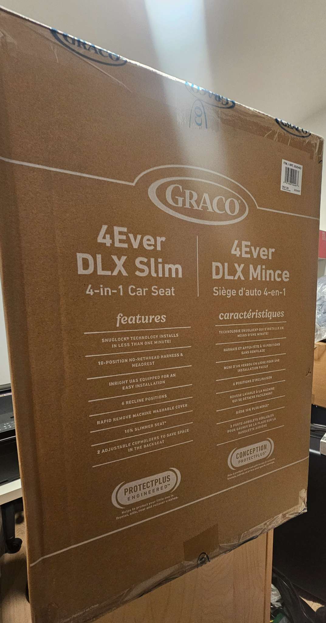 Brand New Premium Graco 4Ever DLX Slim 4-in-1 Car Seat