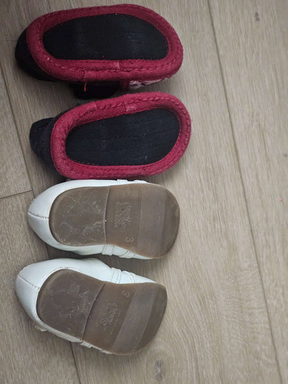 Baby girl shoes, Shoes 3 (Baby: 0-12 mth)