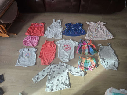 Baby girl 6-12 months GAP H&M Carters & other bundle, Kids 12 Month (9-12M)