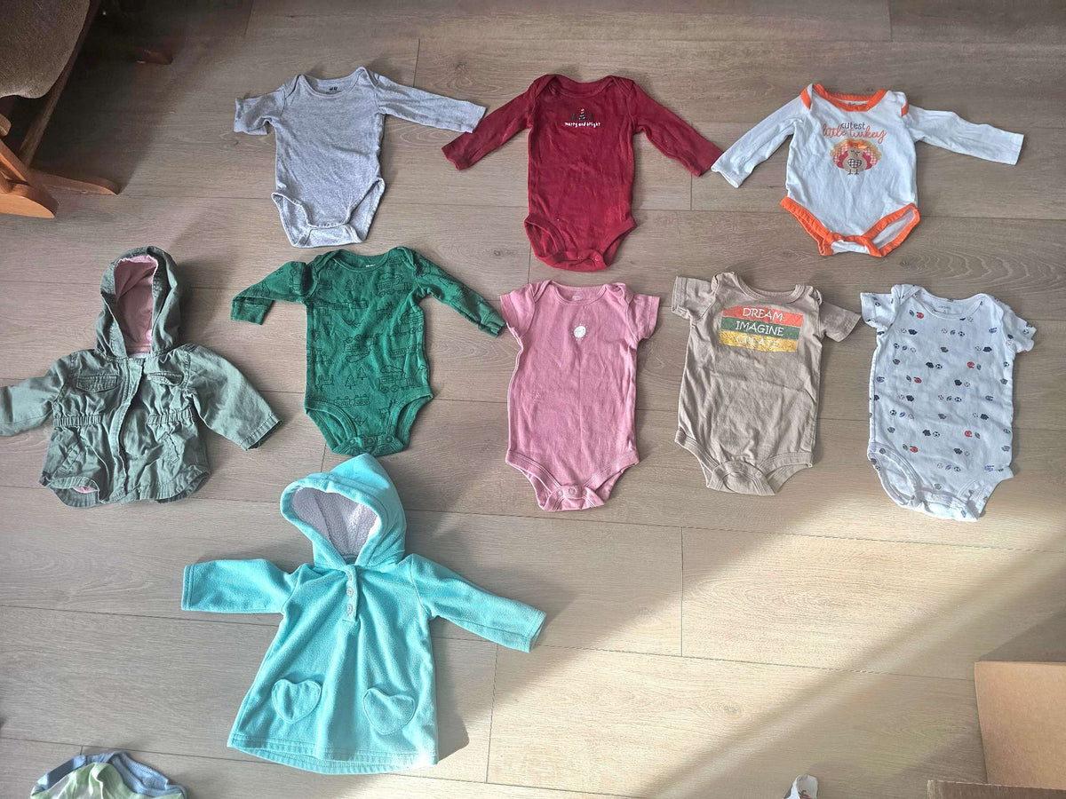 3 to 6 months baby clothes bundle, Kids 6 Month (3-6M)