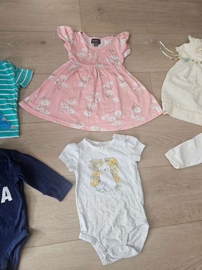 Baby outfits 3-6 months bundle, Kids 6 Month (3-6M)