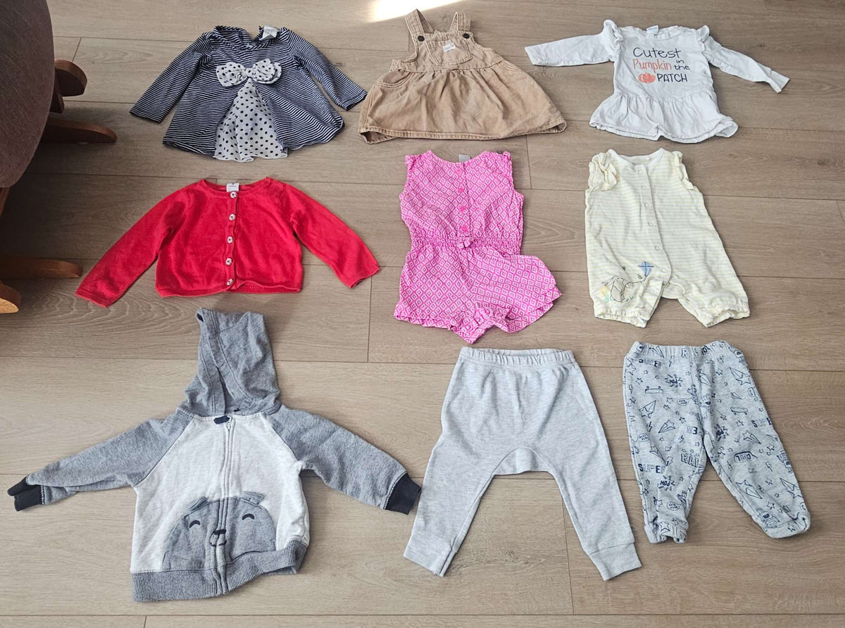 Baby girl clothes 6-9 months bundle, Kids 9 Month (6-9M)