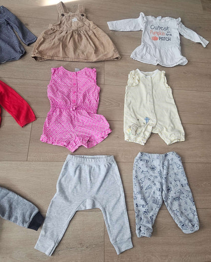 Baby girl clothes 6-9 months bundle, Kids 9 Month (6-9M)