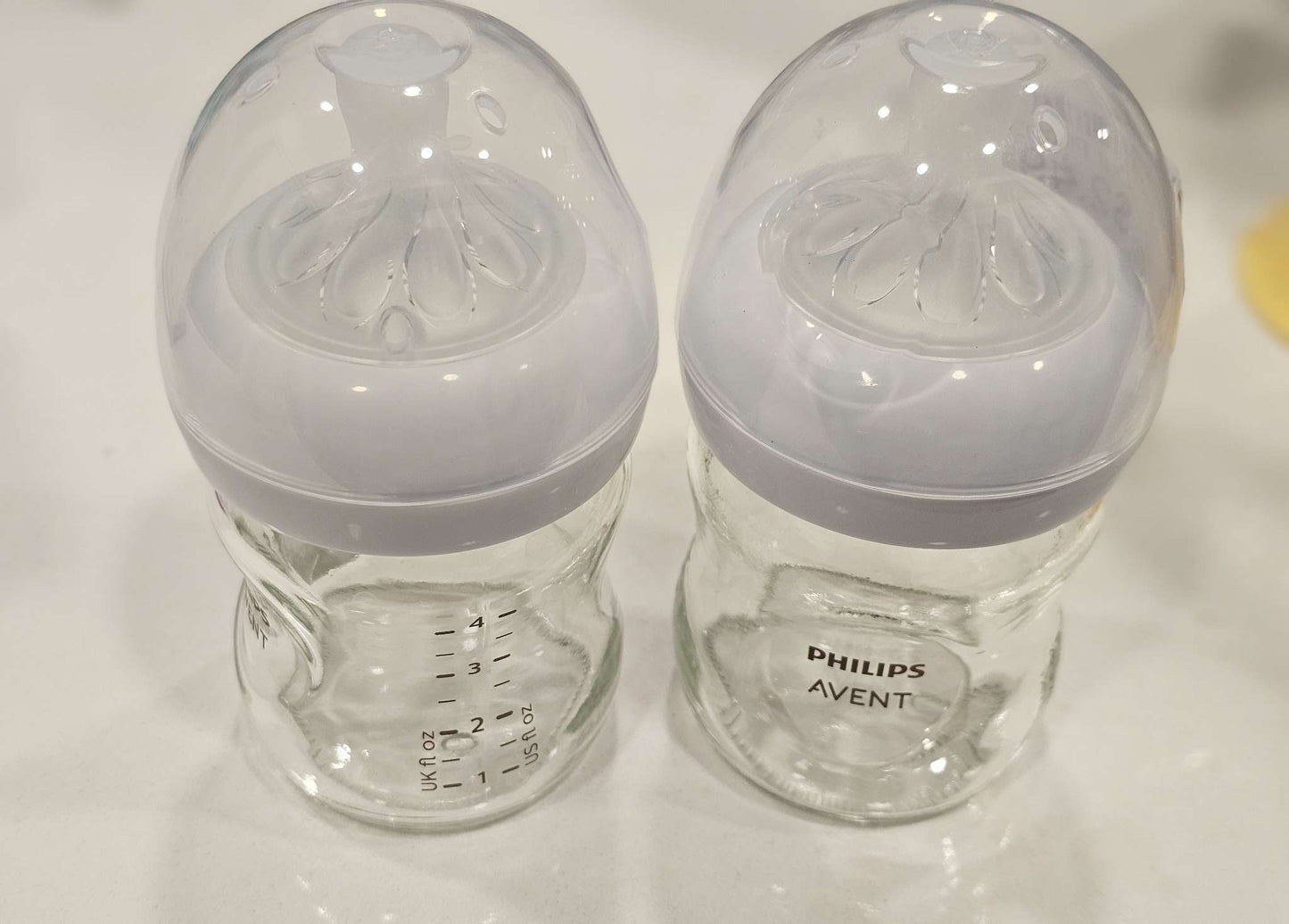 New Philips Avent Natural Baby Bottle 2x4oz Bottles