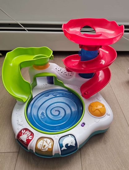 Spin & Slide Ball Popper Toy