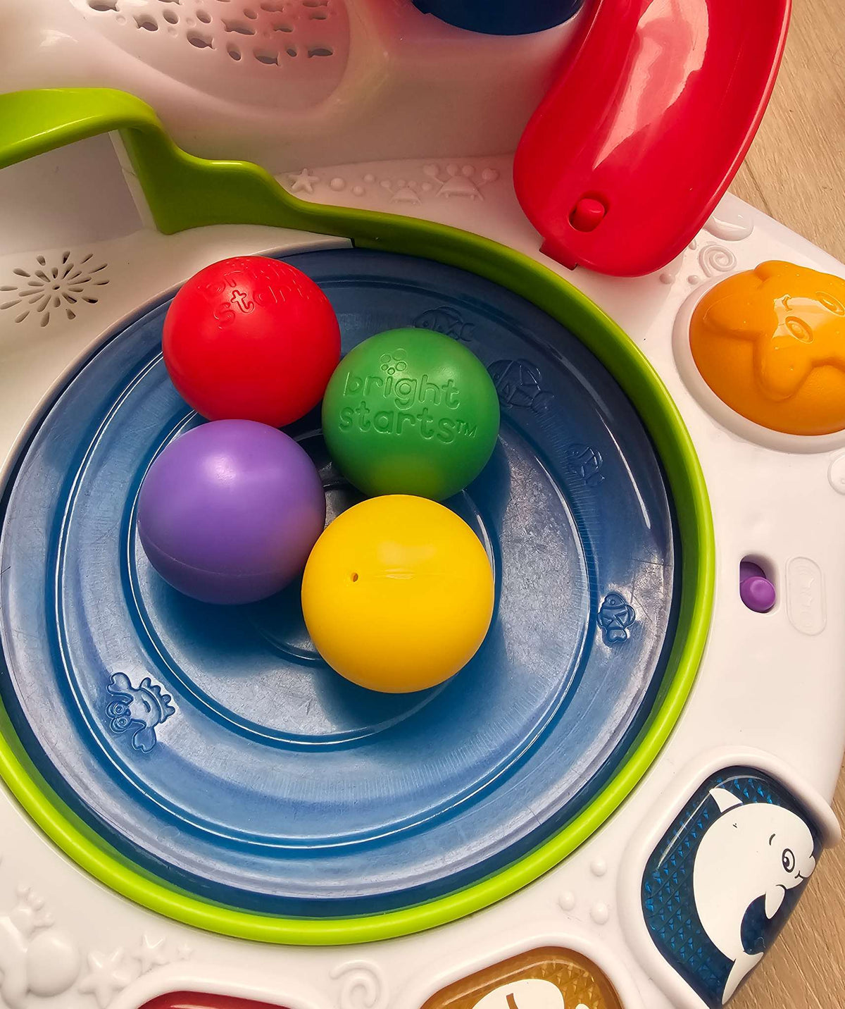 Spin & Slide Ball Popper Toy
