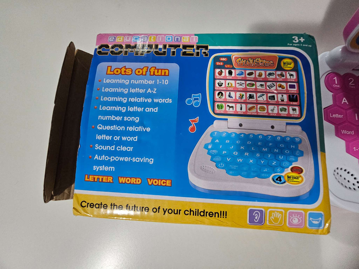 Portable Laptop Learning Toy