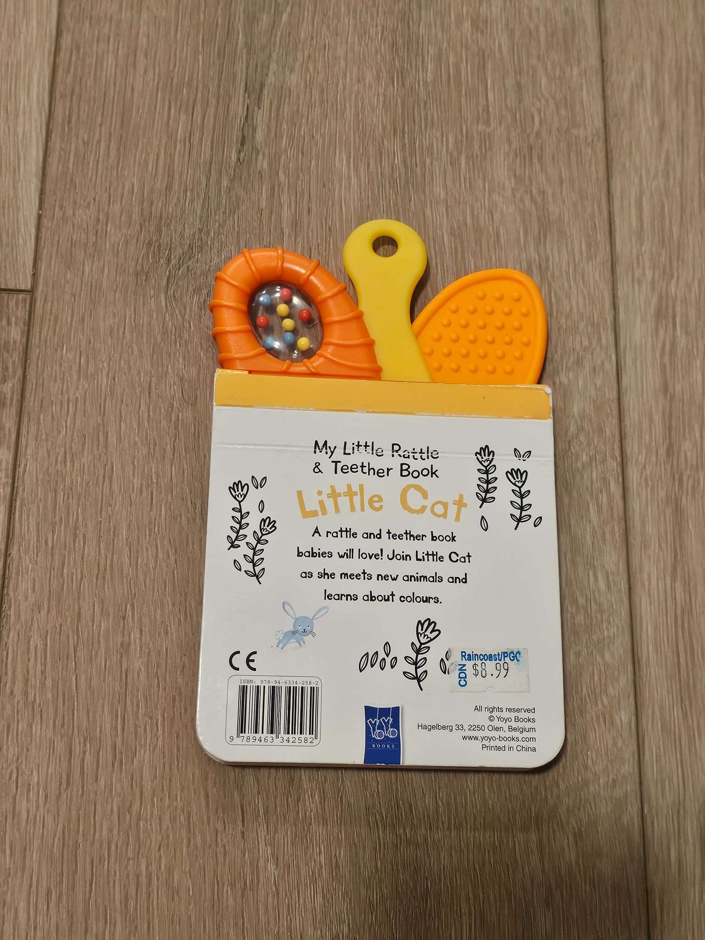 Little Rattle and Teether baby book