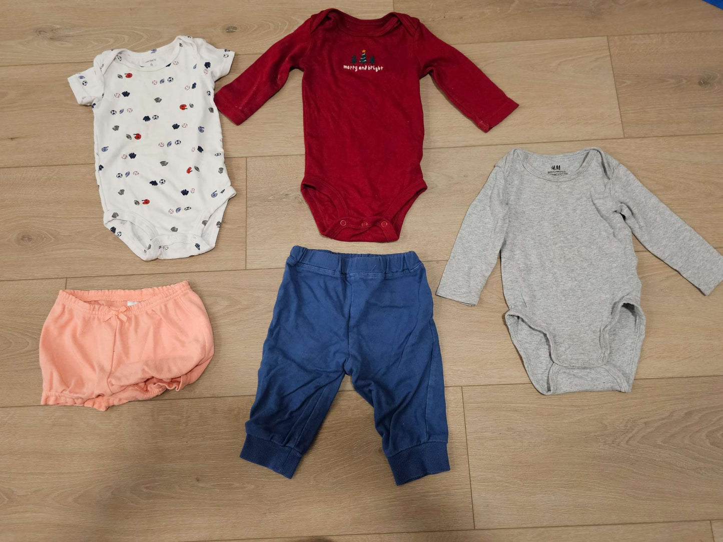 Baby Girl Outfits Bundle, Kids 6 Month (3-6M)