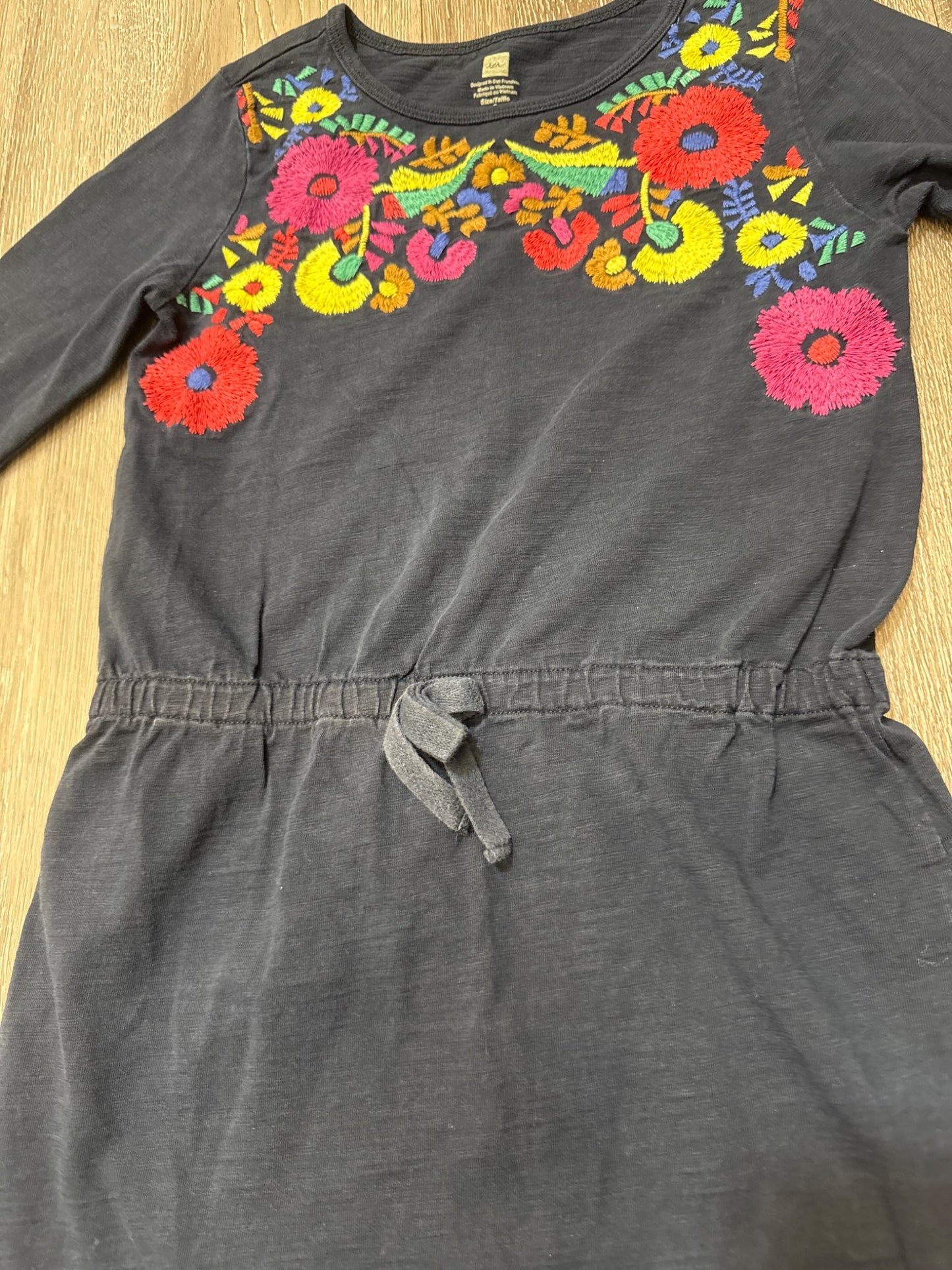 Tea Collection Size 8 long tunic or short dress, Kids 7 & 8 (small)